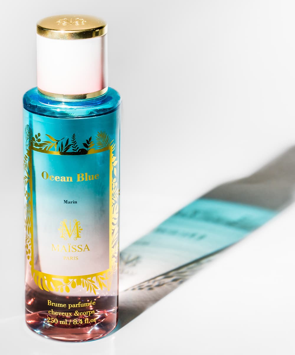 Océan Bleu Marin Parfum de corps MAÏSSA